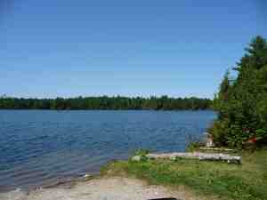 Boat Launch at Mosque lake Ompah