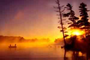 Fishing at Sunrise